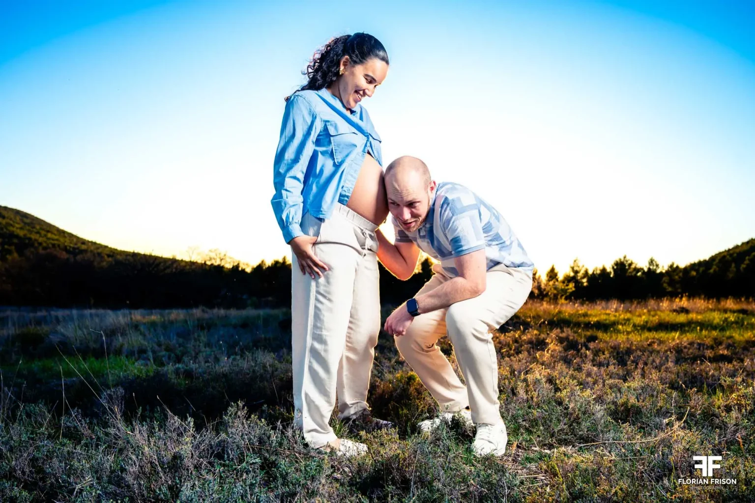 Séance Photo de Grossesse à l'arbre magique de Saint-Antonin-sur-Bayon