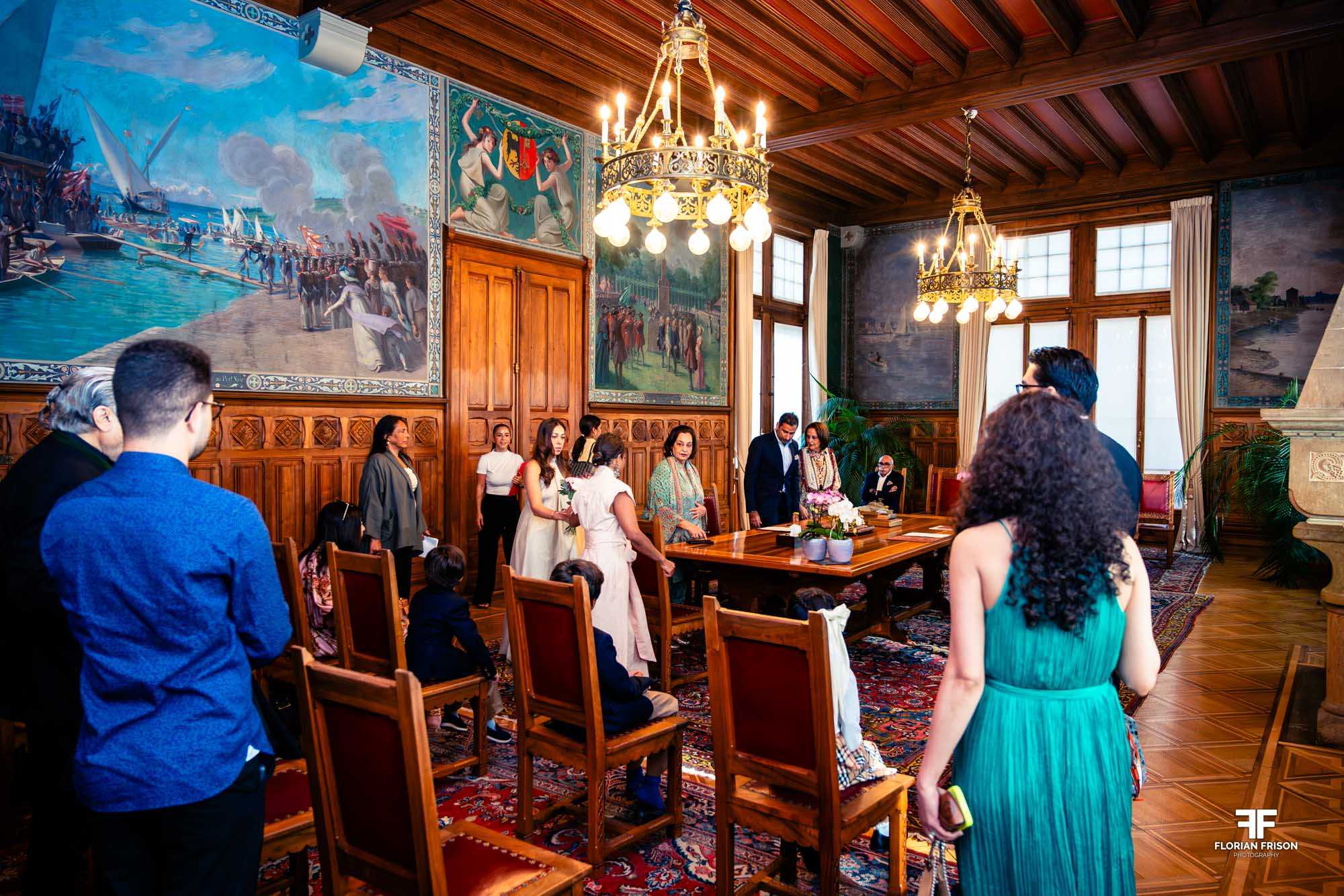 Mariage d'Ambika et Rahul, couple Indien à Genève en Suisse.