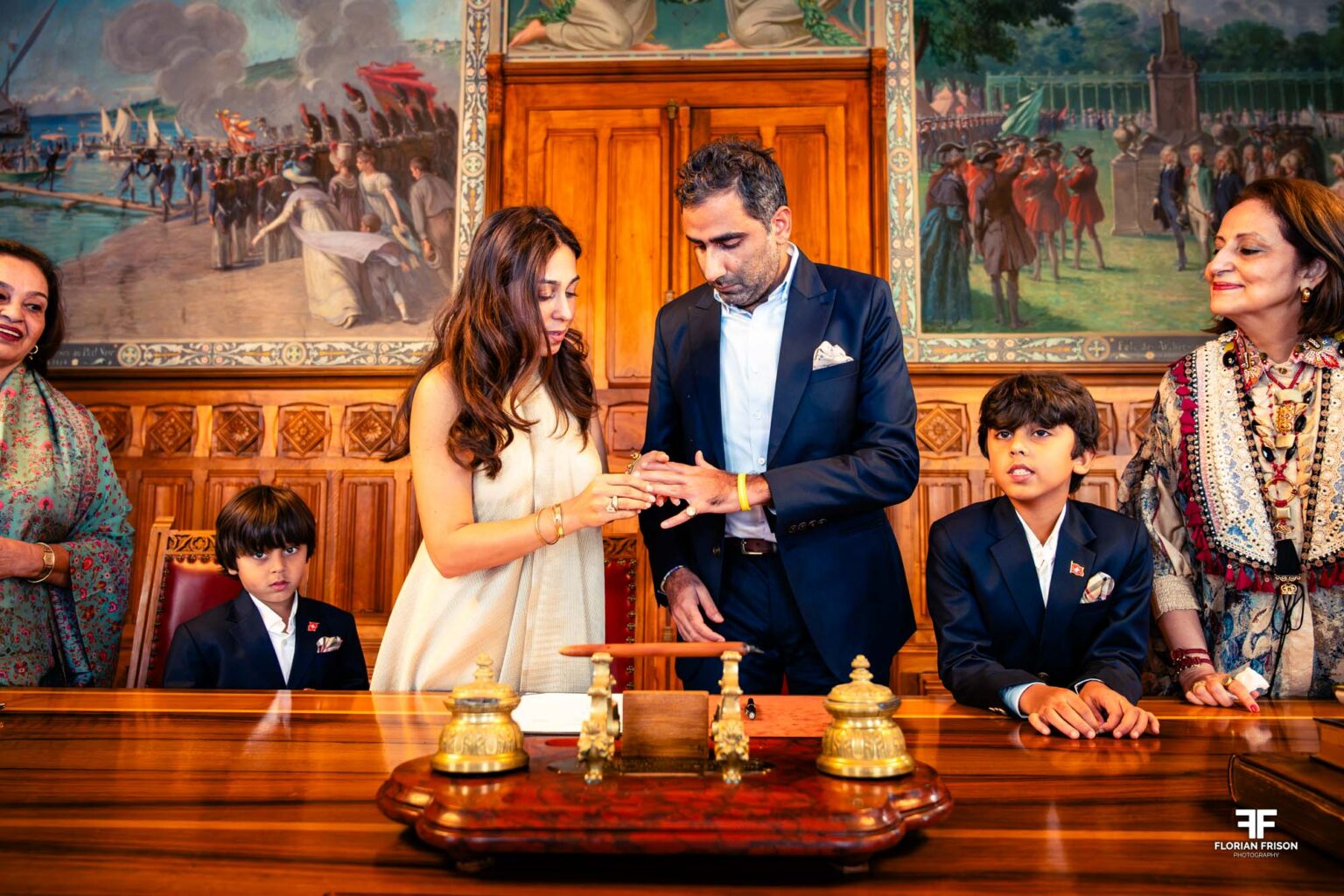 Mariage d'Ambika et Rahul, couple Indien à Genève en Suisse.